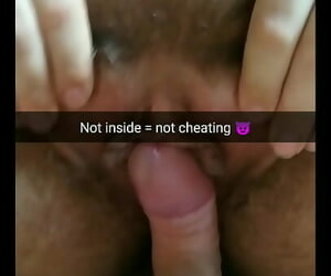 Its not cheating he just rub..