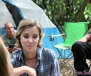 Camping teens get pounded